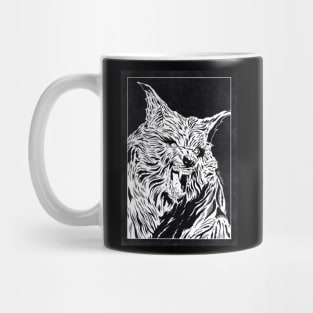 THE HOWLING (Black and White) Mug